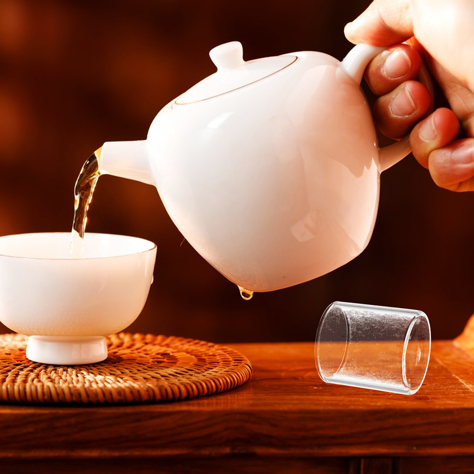 Coffee Tea Jug - High Temperature Resistant Borosilicate Glass Teapot