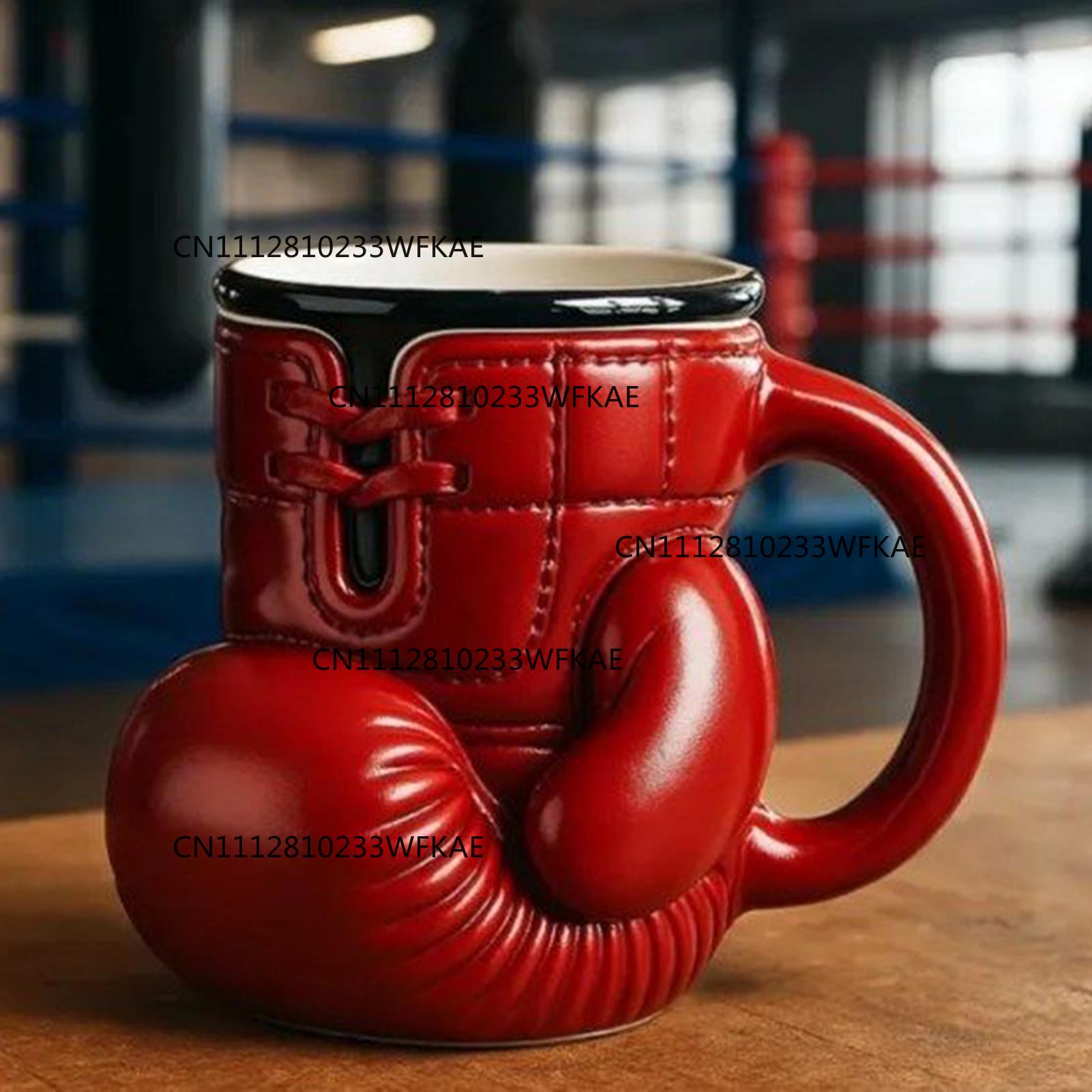 Small Boxing Glove Mug Novelty - Coffee Tea Drinks 评论和价格