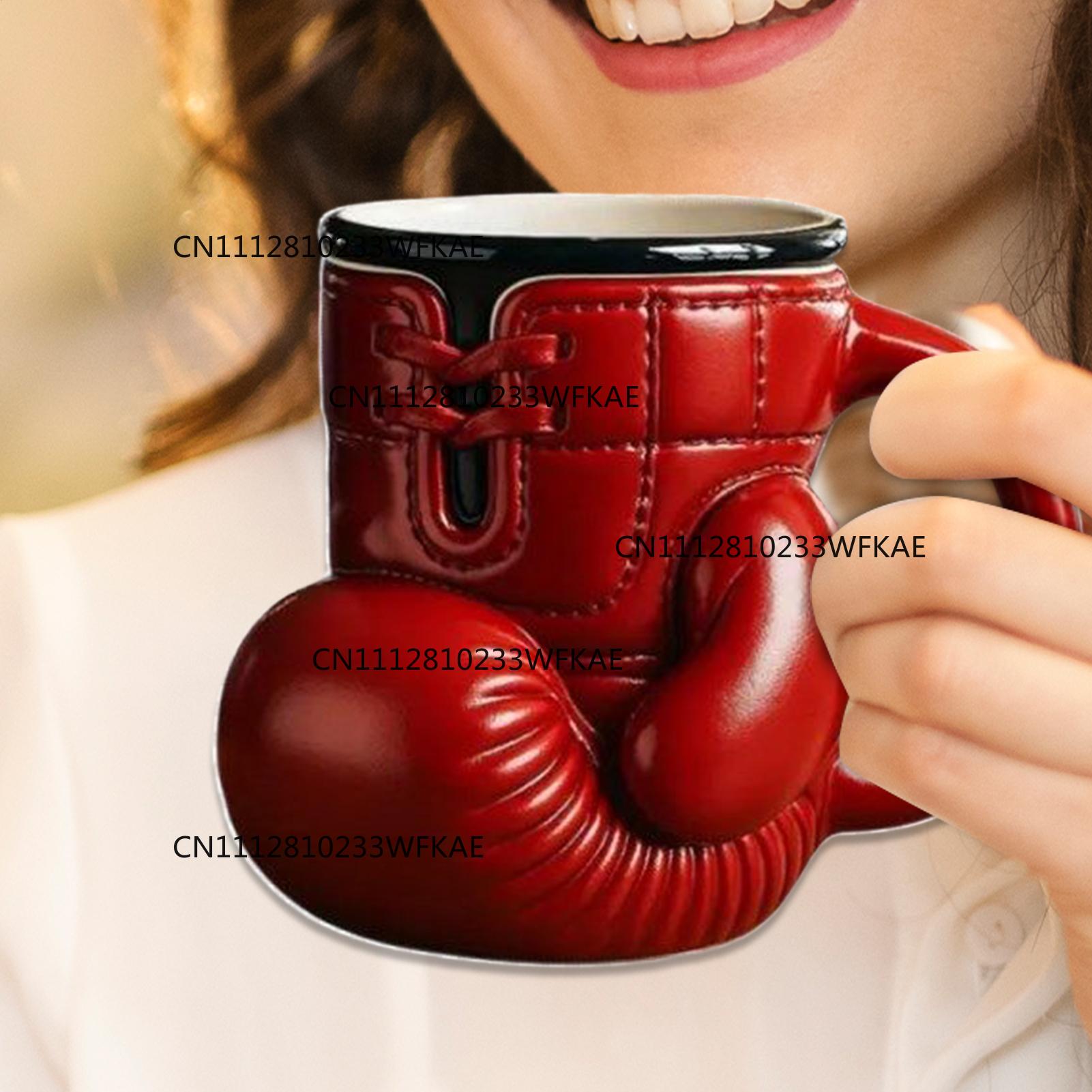 Small Boxing Glove Mug Novelty - Coffee Tea Drinks 评论和价格