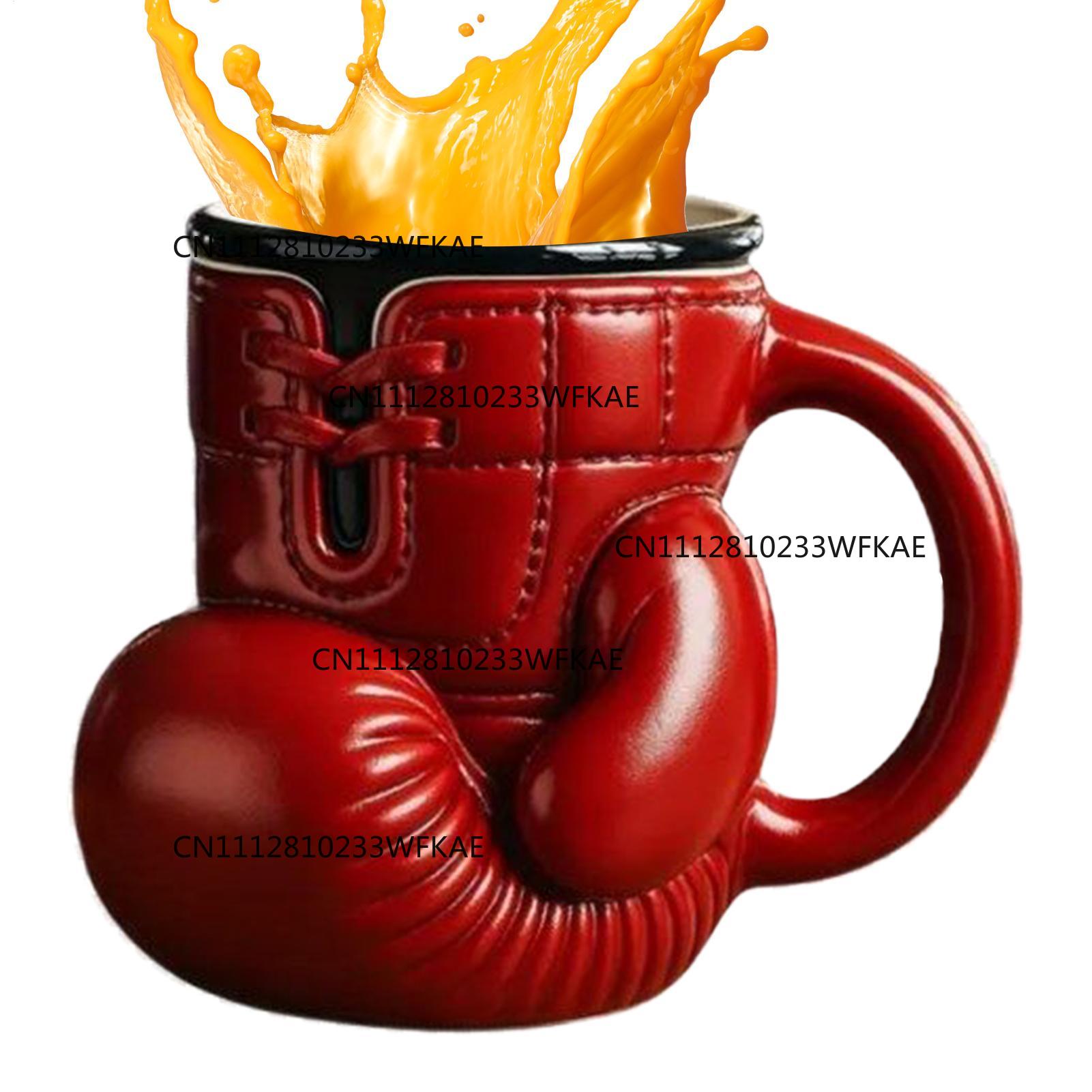 Small Boxing Glove Mug Novelty - Coffee Tea Drinks 评论和价格