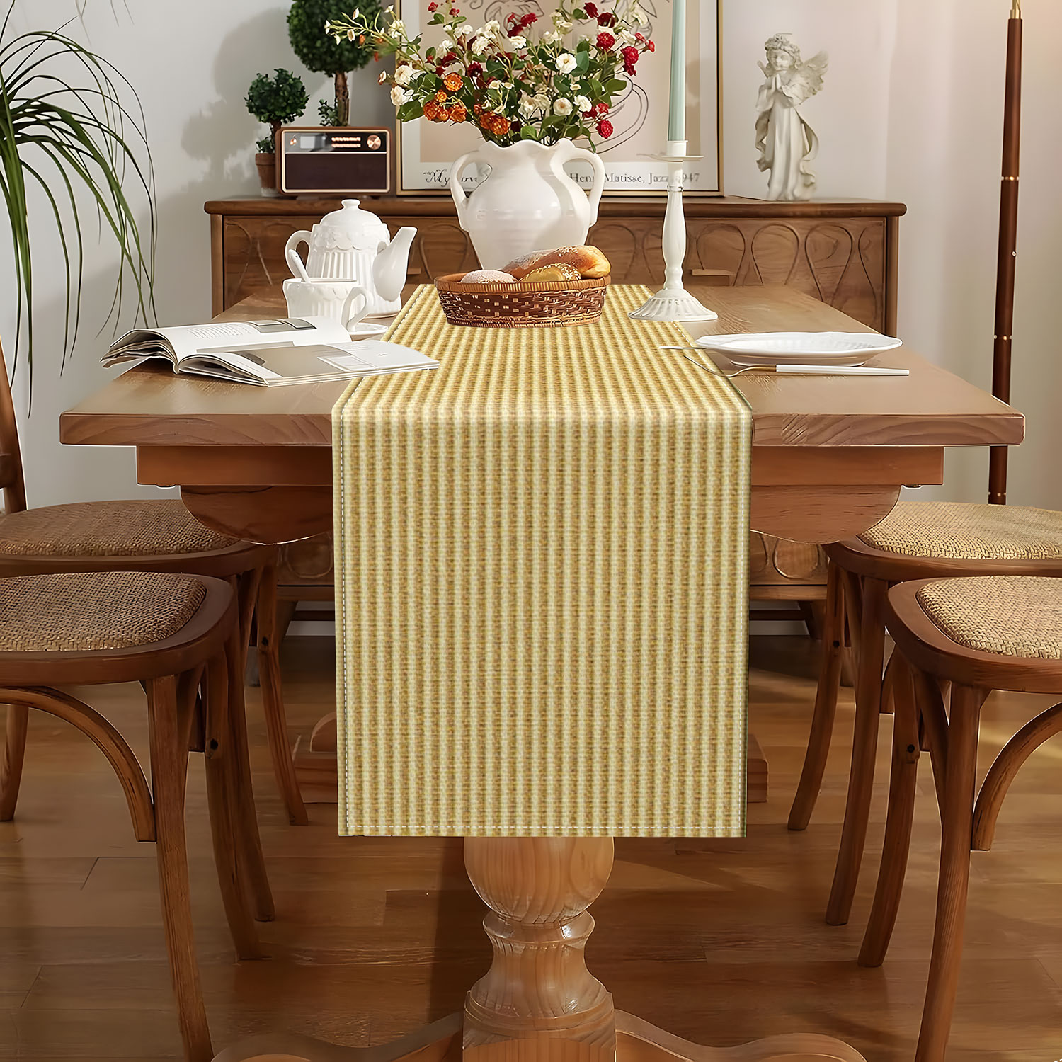 1 Piece of Simple Striped Wove - Alternative To Coffee And Tea 评论和价格