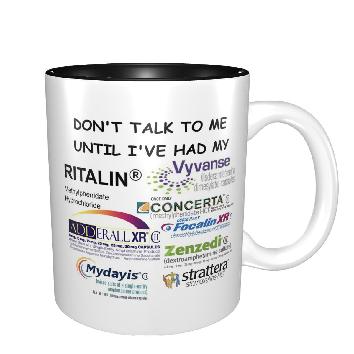 Dont Talk To Me Mug Funny Cera - Coffee Tea With Me 评论和价格