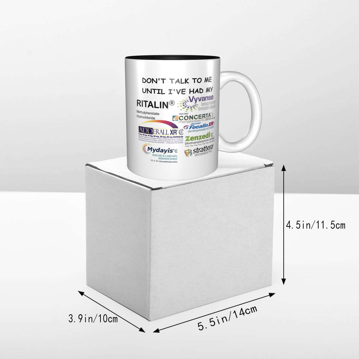 Dont Talk To Me Mug Funny Cera - Coffee Tea With Me 评论和价格