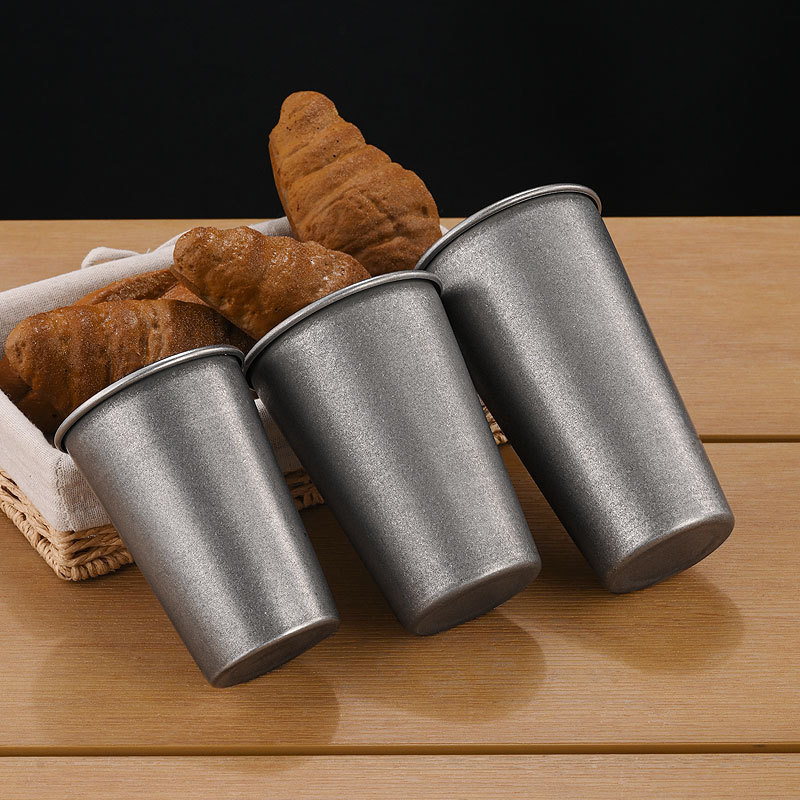 Retro Silver Stainless Steel D - Coffee Tea Drinks 评论和价格