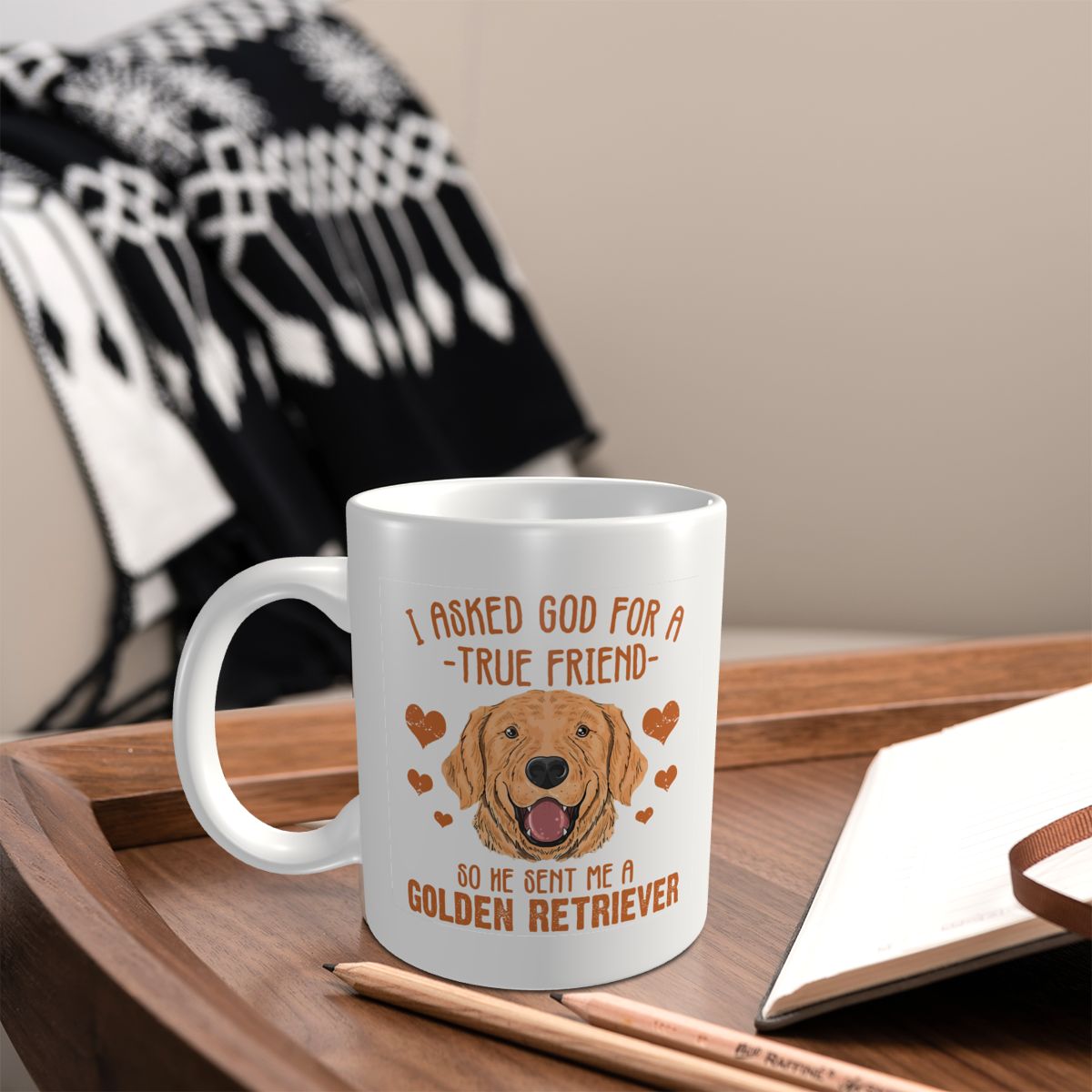 Mark Cup Mug Golden Retriever  - Coffee Tea With Me 评论和价格