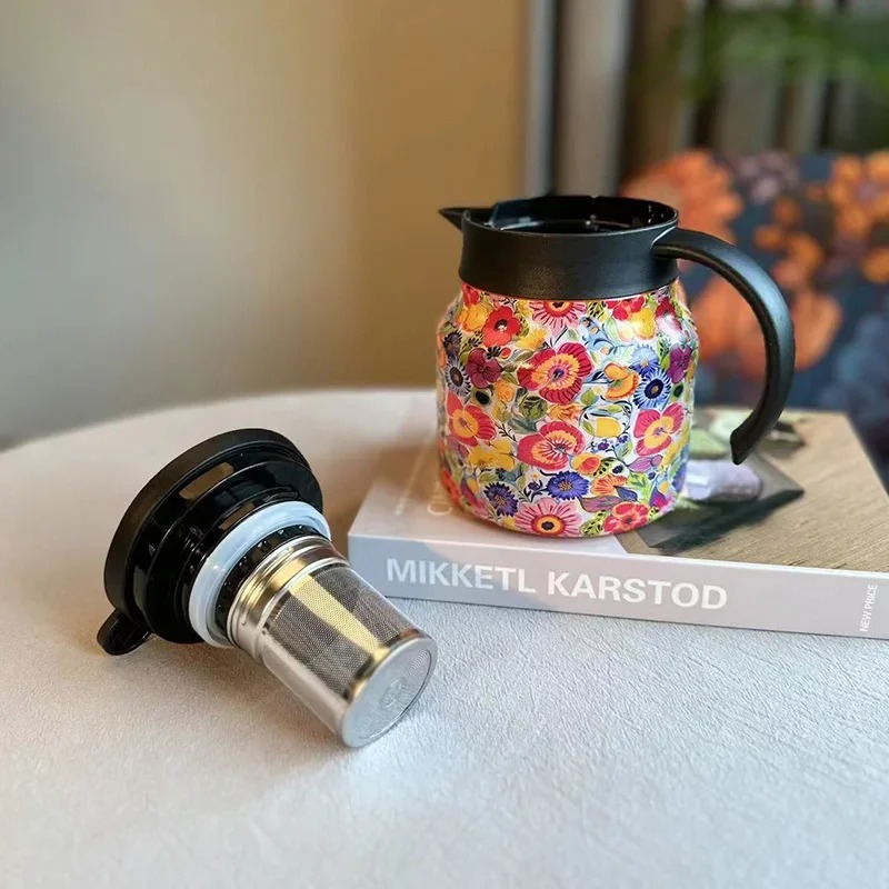 800ml Coffee Pot with Tea Infu - Coffee Tea Infusion 评论和价格