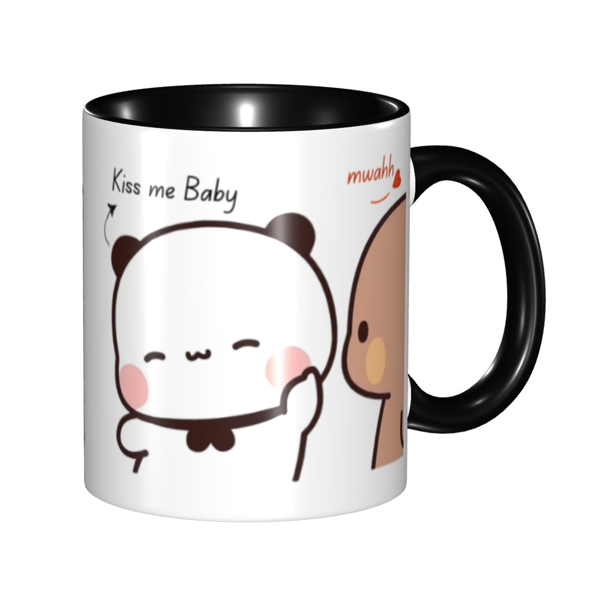 Personalized Kiss Me Baby Mwah - Coffee Tea With Me 评论和价格