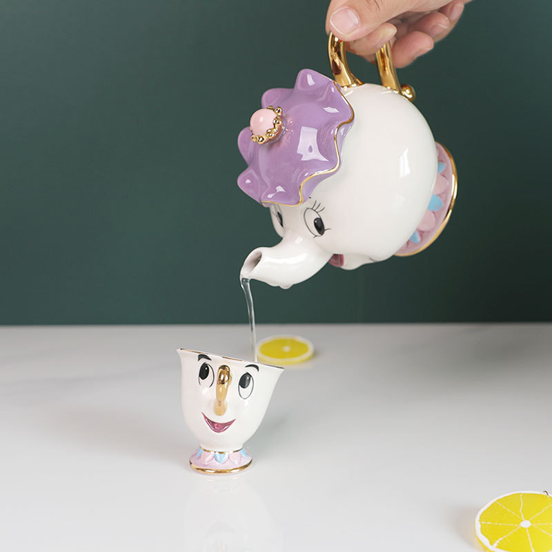 In-Stock Teapot Cute Cartoon B - Coffee Tea Jug 评论和价格