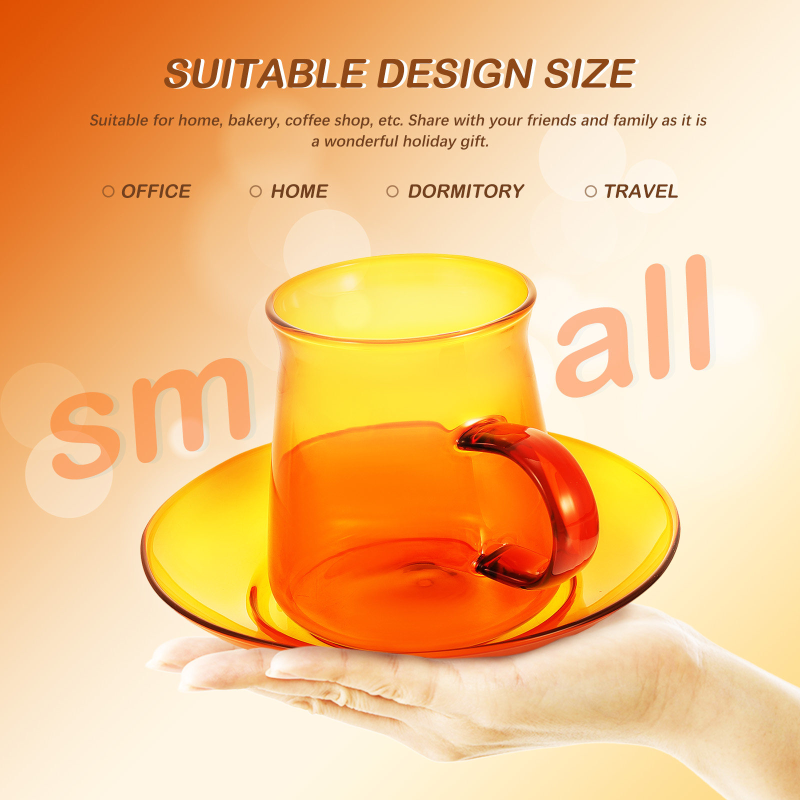 1Set Vintage Glass Coffee Cup  - Coffee Tea Drinks 评论和价格