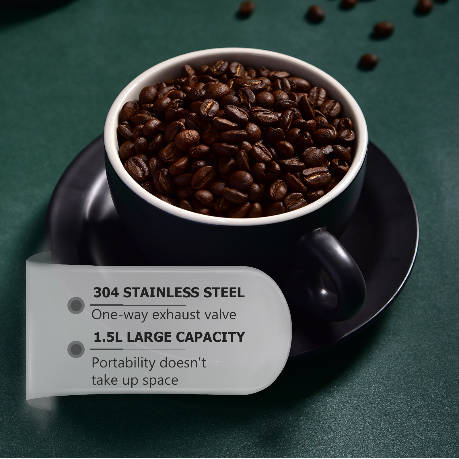 1Pcs Premium Stainless Steel C - Tea Coffee Sugar Container 评论和价格