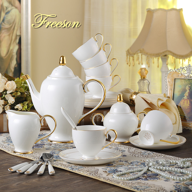 Grace Bone China Coffee Set Wh - Coffee Tea Jug 评论和价格