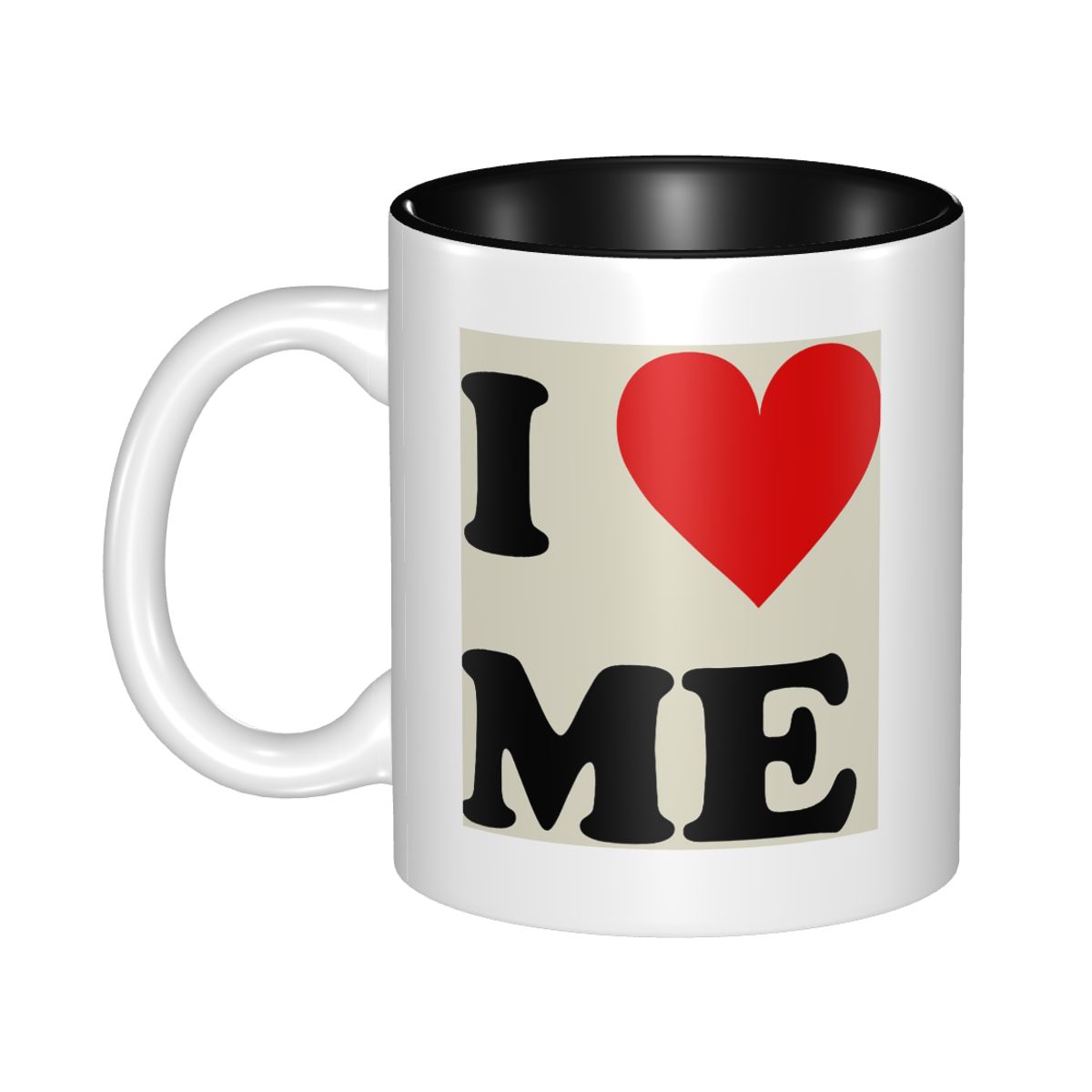I Love Me Heart Mug Funny Cera - Coffee Tea With Me 评论和价格