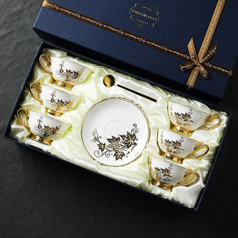 Coffee Cup Small Exquisite Set - Coffee Tea Drinks 评论和价格