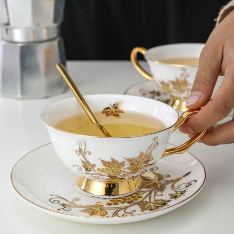 Coffee Cup Small Exquisite Set - Coffee Tea Drinks 评论和价格