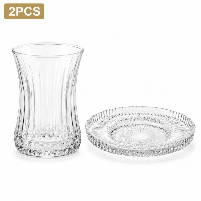 2-Piece Vintage Vertical Strip - Coffee Tea Drinks 评论和价格