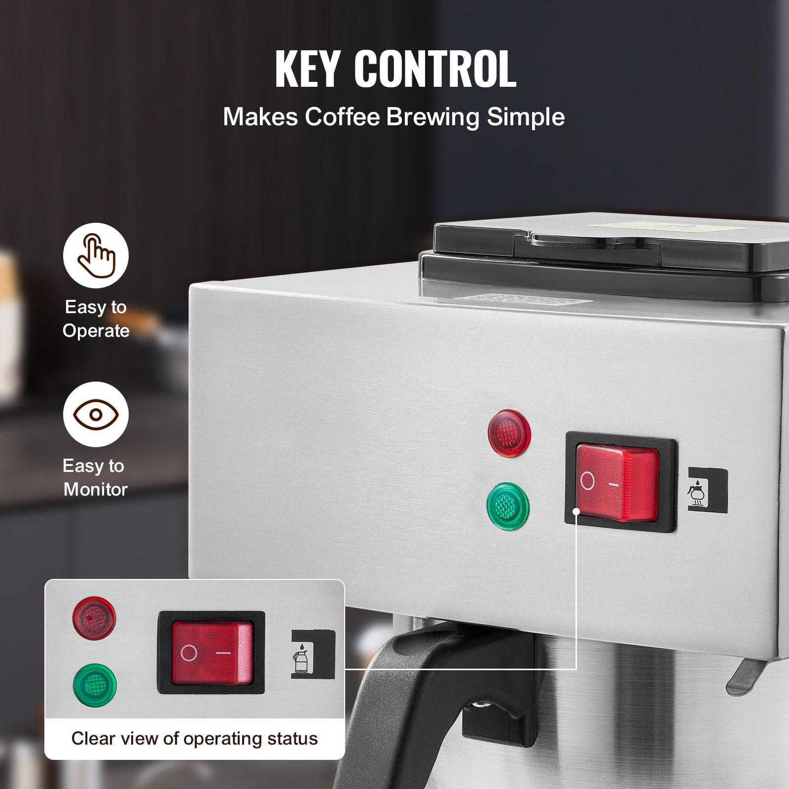 12 Cups Commercial Drip Coffee - Coffee&Tea House Opinie 评论和价格