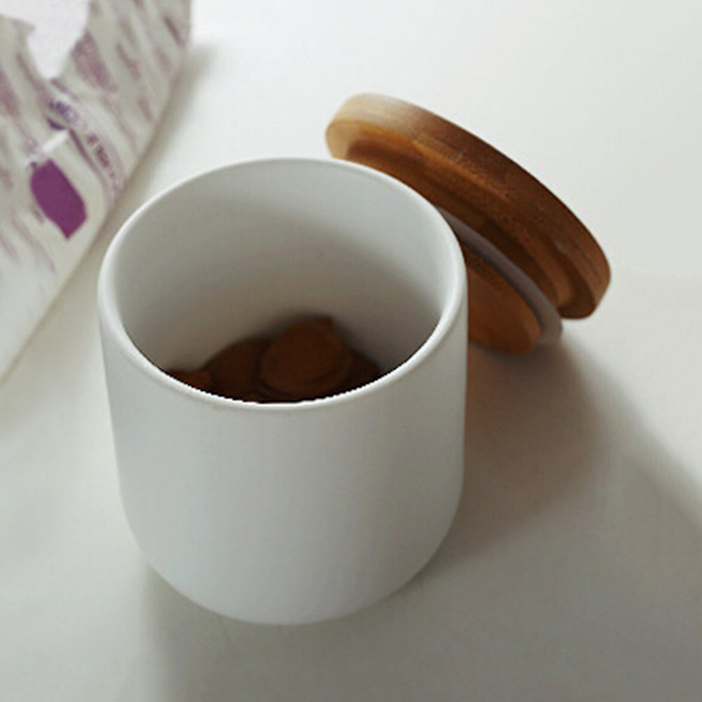 Ceramic Storage Jar Small Size - Tea Coffee Sugar Container 评论和价格