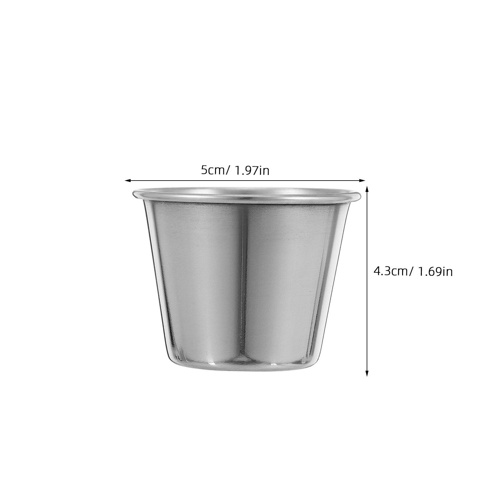 12Pcs Stainless Steel Liquor C - Coffee Tea Drinks 评论和价格