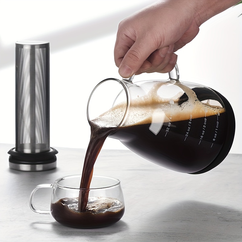 24oz Classic Glass Cold Brew C - Coffee Tea Jug 评论和价格