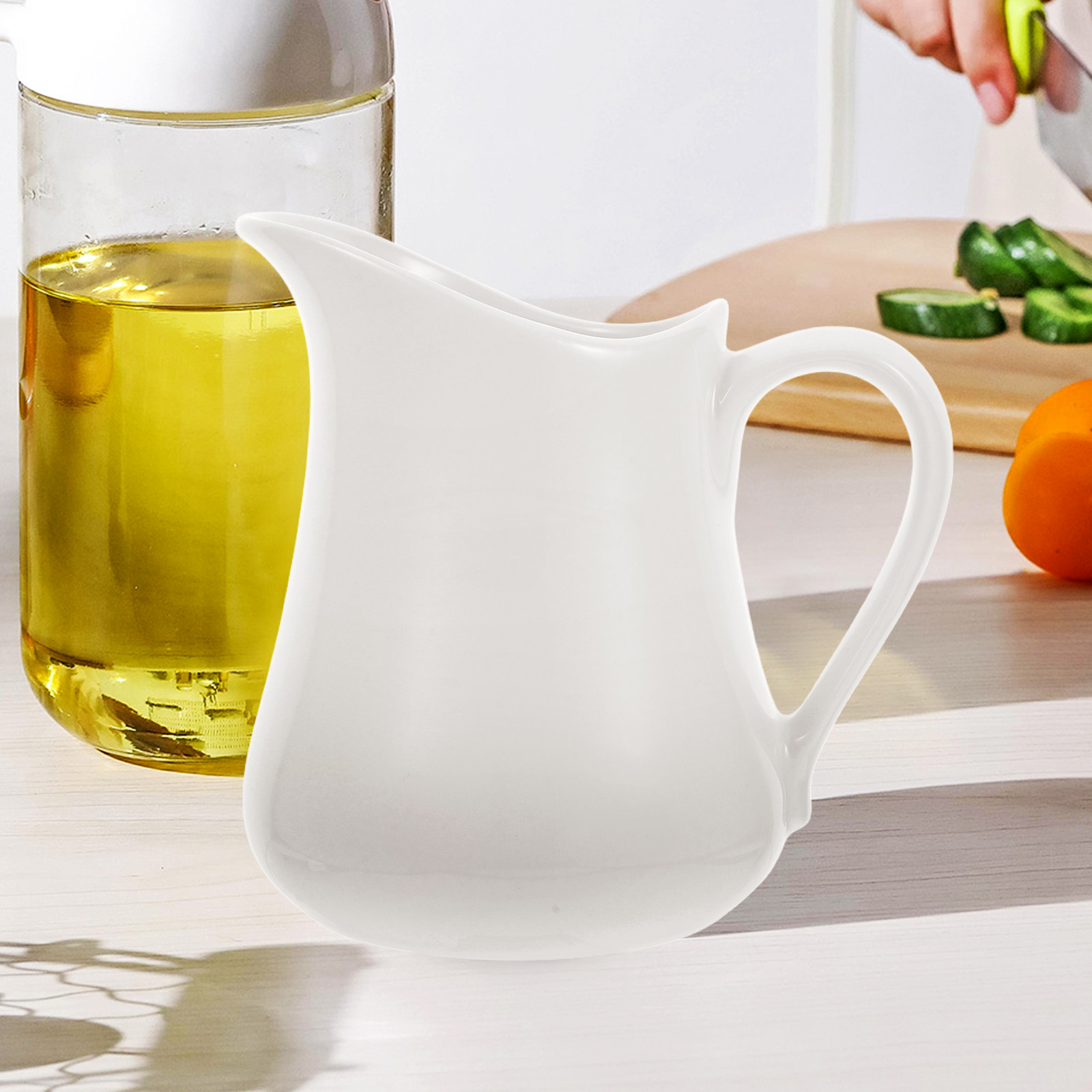 Ceramic Jug 1000 Ml Smooth Ele - Coffee Tea Jug 评论和价格