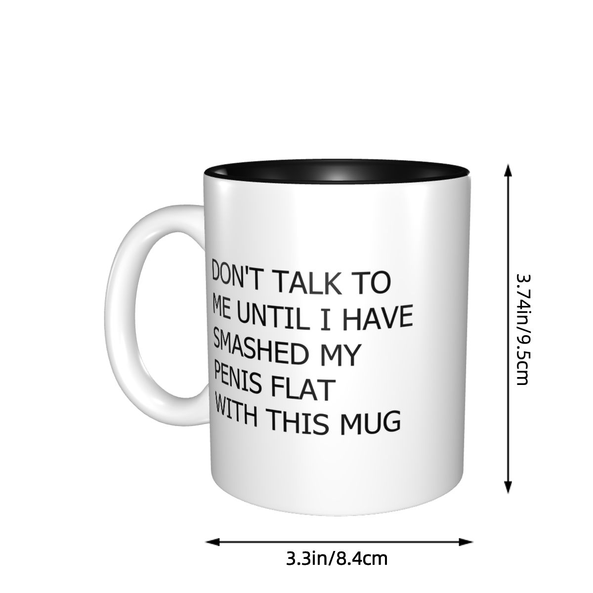 Don't Talk To Me Until Mug Mug - Coffee Tea With Me 评论和价格