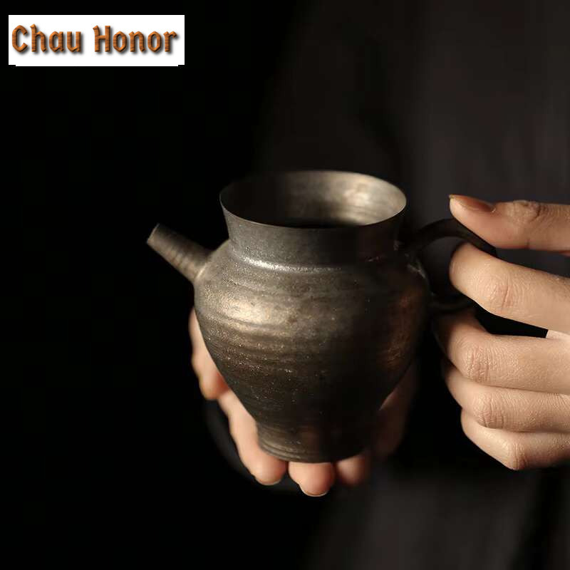 200ml Chinese Iron Rust Glazed - Coffee Tea Jug 评论和价格