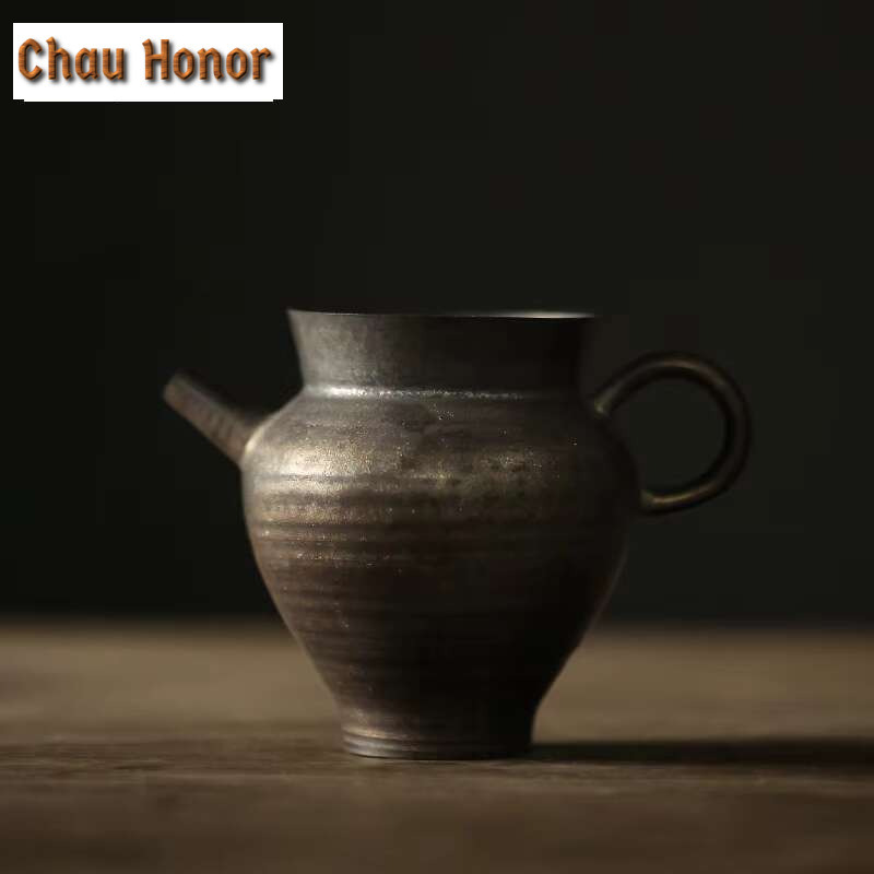 200ml Chinese Iron Rust Glazed - Coffee Tea Jug 评论和价格