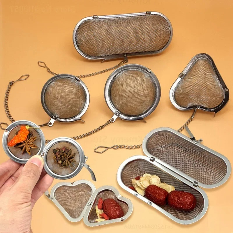 Stainless Steel Oval Heart Sph - Coffee Tea Infusion 评论和价格