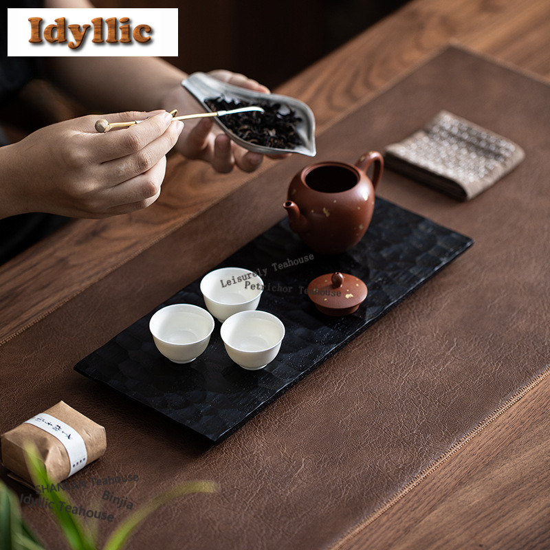 Walnut Wood Carbonized Tea Tra - Coffee Tea Jug 评论和价格