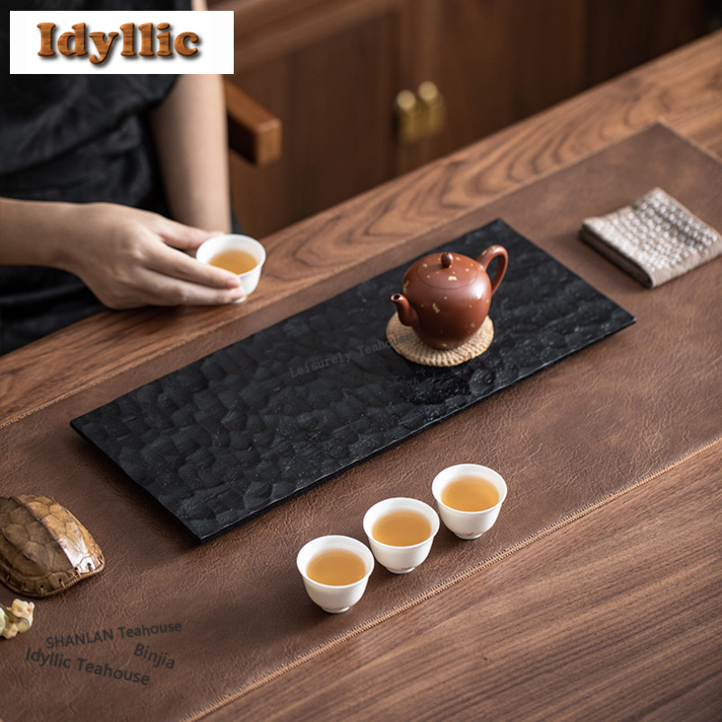 Walnut Wood Carbonized Tea Tra - Coffee Tea Jug 评论和价格