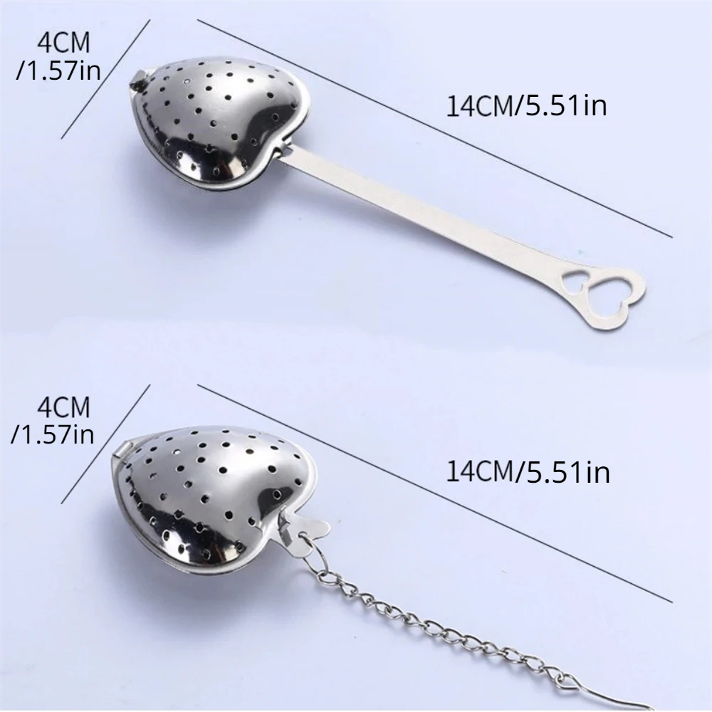 Heart Shaped Tea Strainer Fine - Coffee Tea Infusion 评论和价格