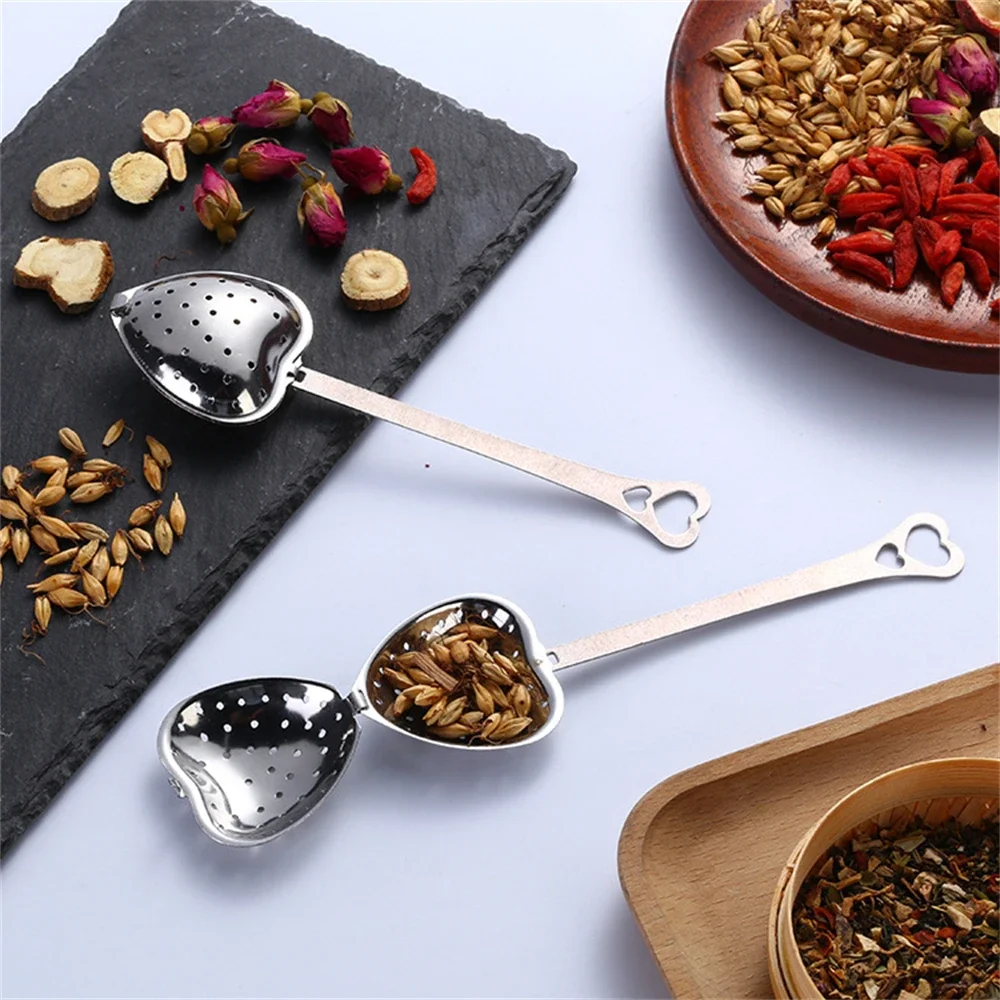 Heart Shaped Tea Strainer Fine - Coffee Tea Infusion 评论和价格